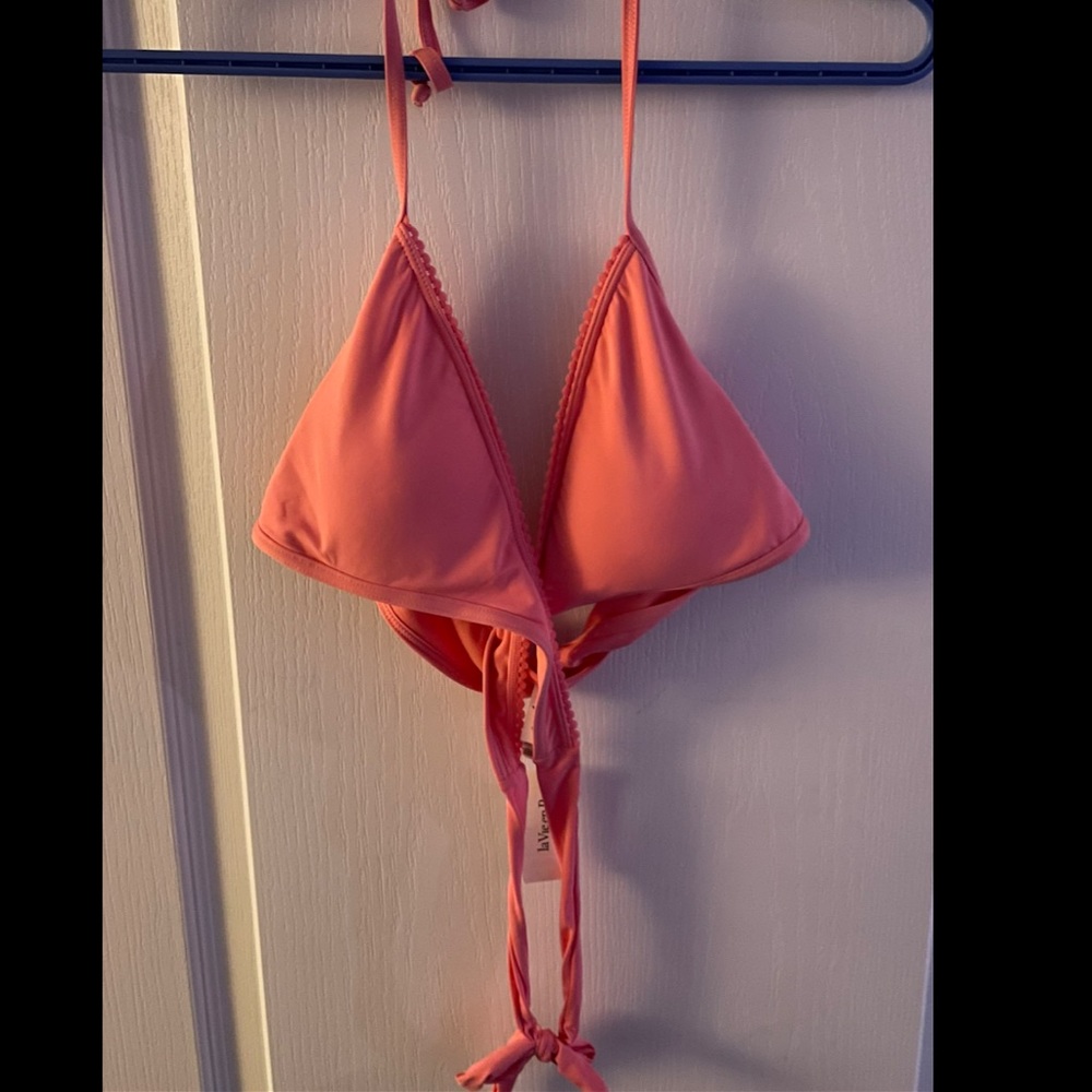 La vie en rose Aqua Bikini Top